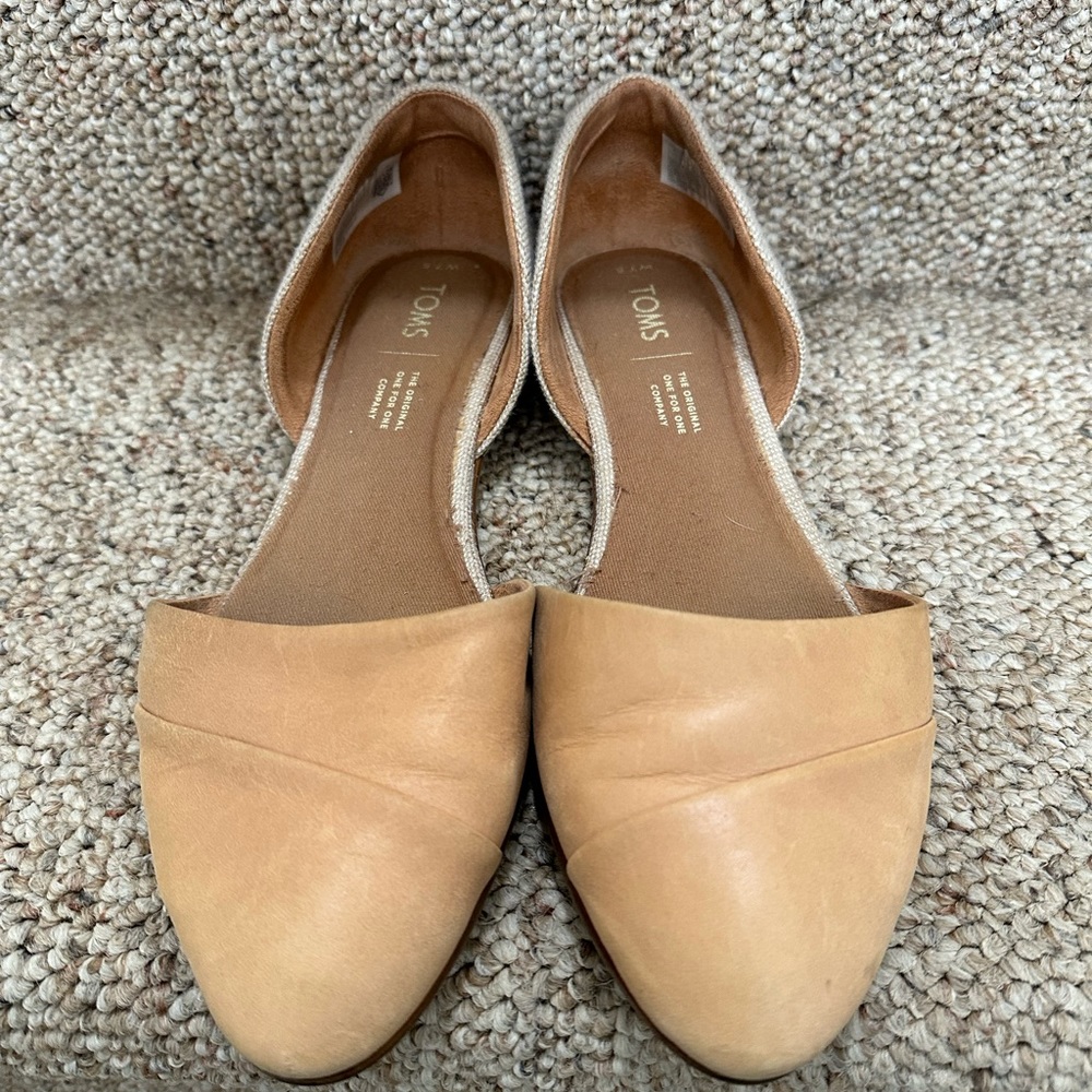 Tom’s Jutti D'Orsay Flats